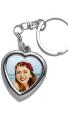 Breloc metalic inima personalizat