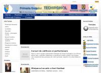 Website Primaria Techirghiol