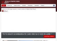Website Spitalul de Psihiatrie Siret
