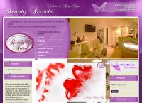 Website Salon Beauty Secrets