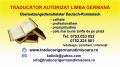 Caut traducatori germana