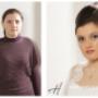 inainte si dupa coafura si makeup