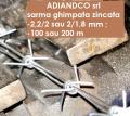 Sarma ghimpata zincata d 2,2 2 -100 m - 56lei