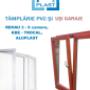 Practic Plast - Tamplarie PVC cu geam termopan
