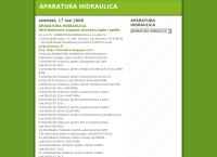 Website Aparatura Hidraulica Focsani