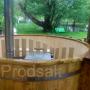 Ciubar din lemn -Hottub din lemn cu soba interna