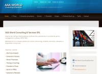 Website AAA World Consulting & Services SRL
