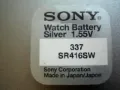 baterie ceas Sony-AG0 foarte mic-337-SR416SW(verso)