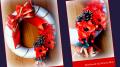 Decoratiune pentru usa intrare, de Craciun - coronita handmade