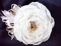 Accesoriu par mireasa accesoriu rochie mireasa - Floare alba
