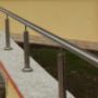 Balustrade inox