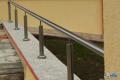 Balustrade si scari din inox cu sticla si vitralii