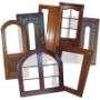 TAMPLARIE PVC COLOR CU FORME NEREGULATE