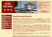 Website Hotel Decebal
