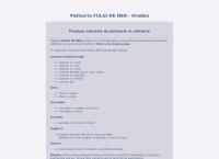 Patiseria FULGI DE NEA