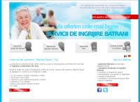 Website Camin de batrani \"Sfantul Sava\" Cluj