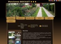 Website Pensiunea BOCULET