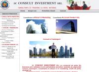 Website SC Consult Investment SRL