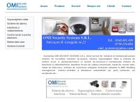 Website Omi Security Systems SRL