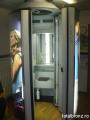 Solar bronzat Ergoline-lounge vertical cu cabina vestiar incorporat