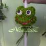 Lumanare botez broscuta