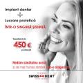 Implant + coroană 450 euro