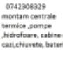 montaj centrale termice