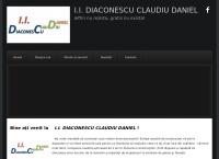 Website I.i. Diaconescu Claudiu Daniel