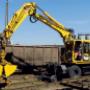 Excavator Atlas cai ferate
