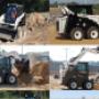 Miniincarcatoare Terex roti