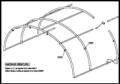 TUNEL model 6,00 cu o lungime a corpului de 50,00 m