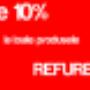 RED WEEKEND - reducere 10% la produse refurbished