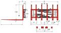 Sistem multifurci pentru unul pana la sase paleti Kaup T429-4-6