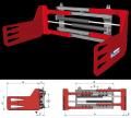 1. Clamp pentru deseuri de hartie, textile (Bale clamp) 3T413