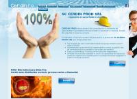 Website Cerdin Prod SRL
