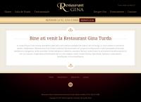 Website Restaurant Gina