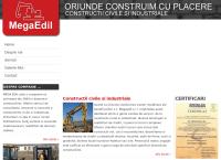 Website Mega Edil SRL
