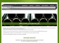 Website S.c. Utchim Steel SRL