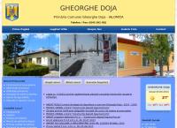 Website Primăria Comunei Gheorghe Doja