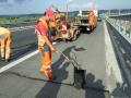 Colmatare rosturi şi fisuri în asfalt