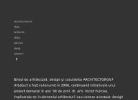 Website Architectgroup Urbatect SRL