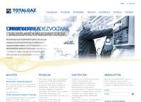 Website Totalgaz Industrie