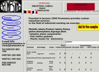 Website Sc.promesina SRL