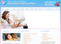 Website Maternitatea MaDonna Maria