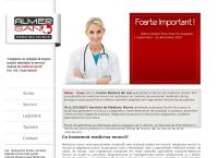 Website centru medical ALMER SANO