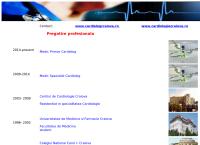 Website Cabinet Cardiologie Dr Popescu Monica