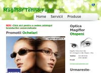 Website Optica Magiflor Tehno Farm Srl