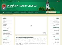 Website Primăria Izvoru Crişului