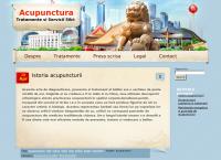 Website Acupunctura tratamente si servicii sibiu