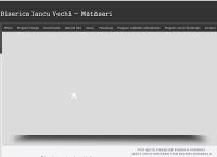Website Biserica Iancu Vechi - Matasari